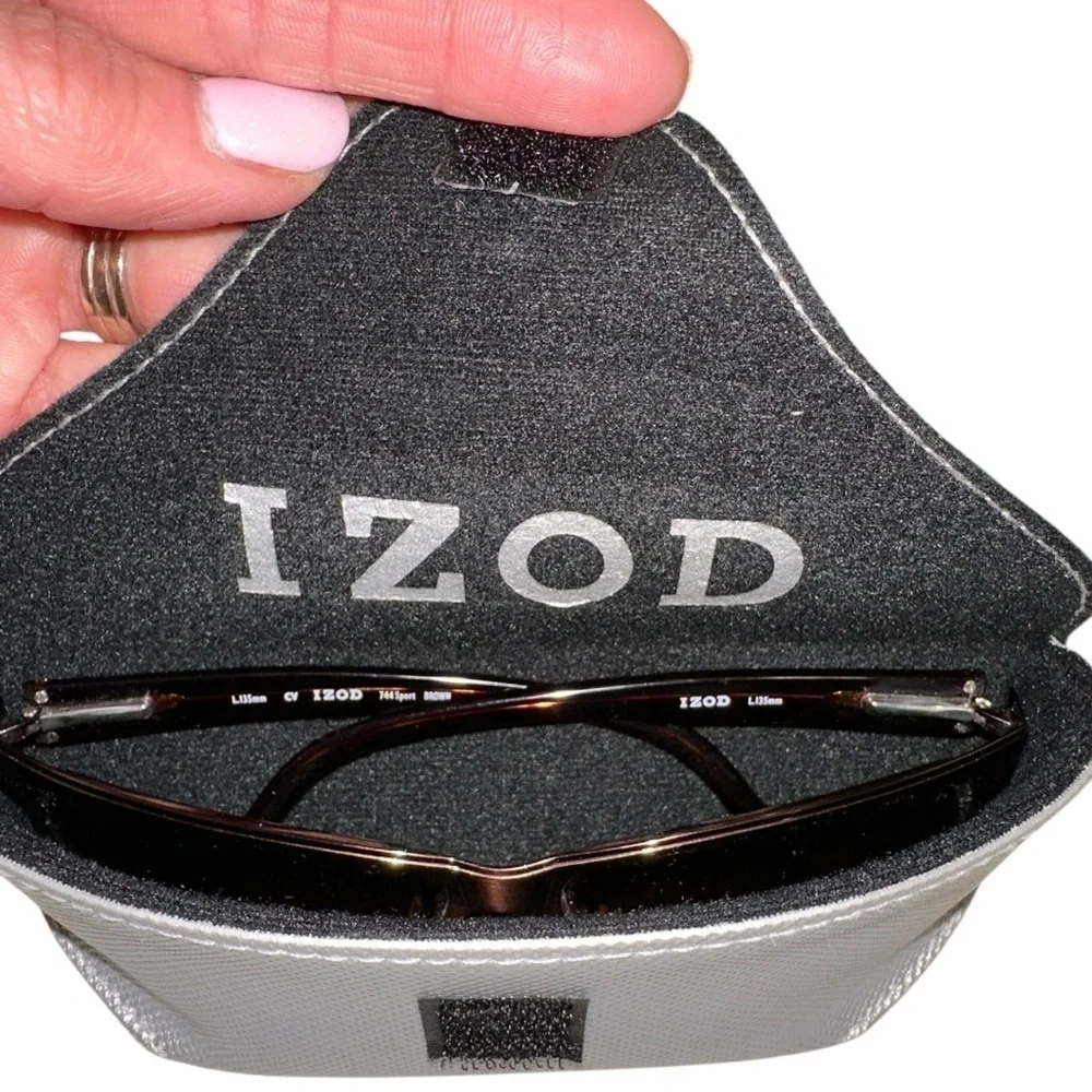 Izod 744 Sport Brown Polarized Men’s Sunglasses